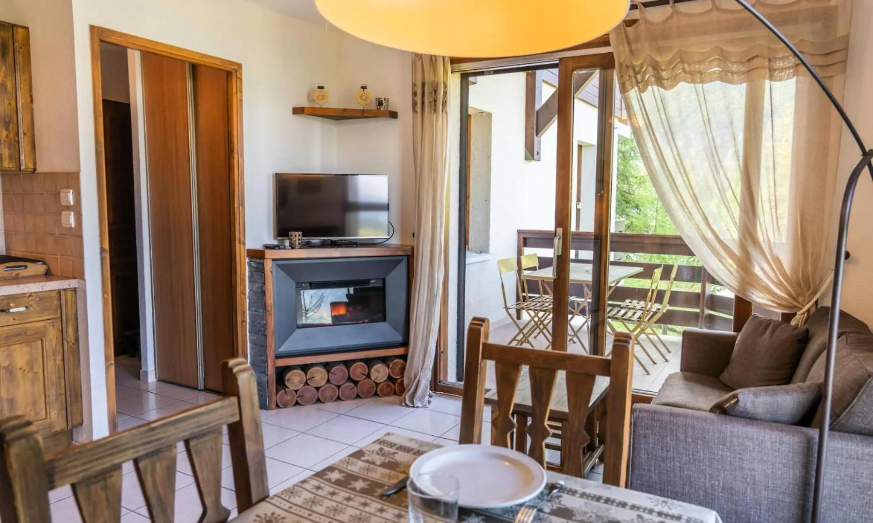 Residence Le Balcon De Pramouton - Appartement 2 Pieces Paisible Aux Orres 1550 Mae-9544 Les Orres